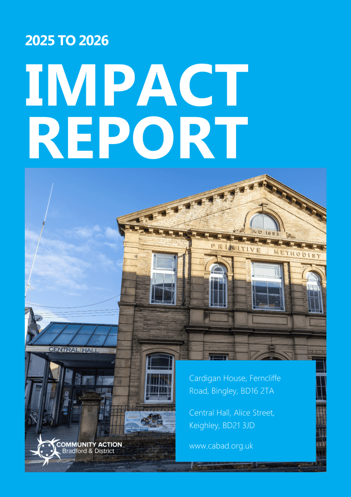Community Action Impact Report 2025/2026 front cover