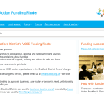IDOX how to use the Community Action Funding Finder for Bradford district (online)